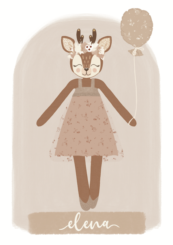 Affiche Louisa, ma petite biche – Image 2