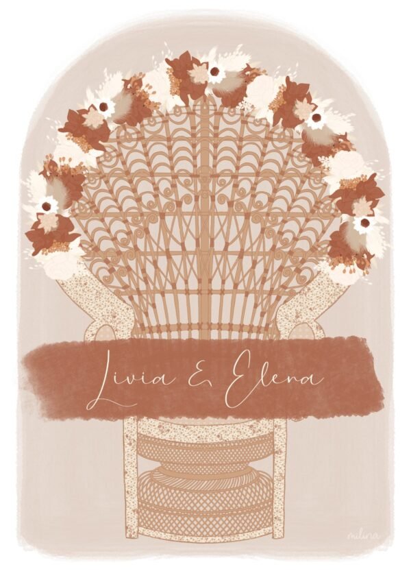 Affiche Livia personnalisable – Image 2