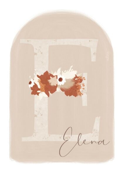 Affiche Romy, mon doux monogramme personnalisable – Image 3