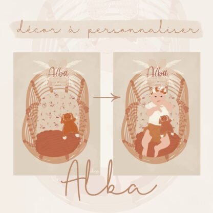 Décor Alba à personnaliser