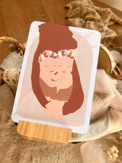 La jolie carte Deux Cœurs – Image 2