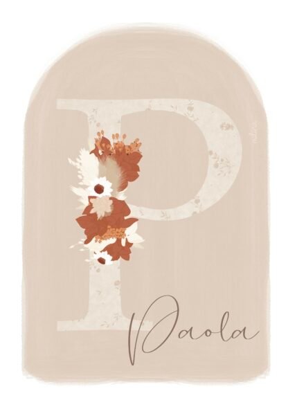 Affiche Romy, mon doux monogramme personnalisable – Image 5
