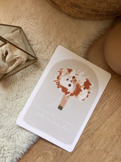 Affichette un joli bouquet pour Nounou – Image 6