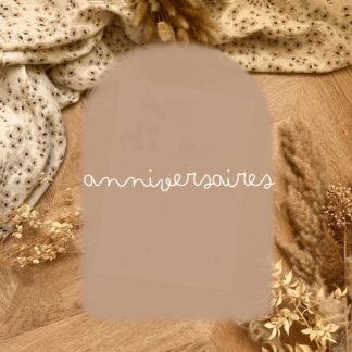 Anniversaires