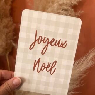 Carte Joyeux Noël