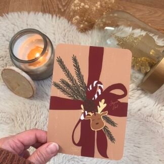 Carte Un joli présent de Noël
