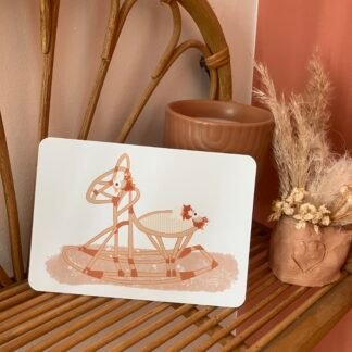 Carte Mon petit cheval à bascule