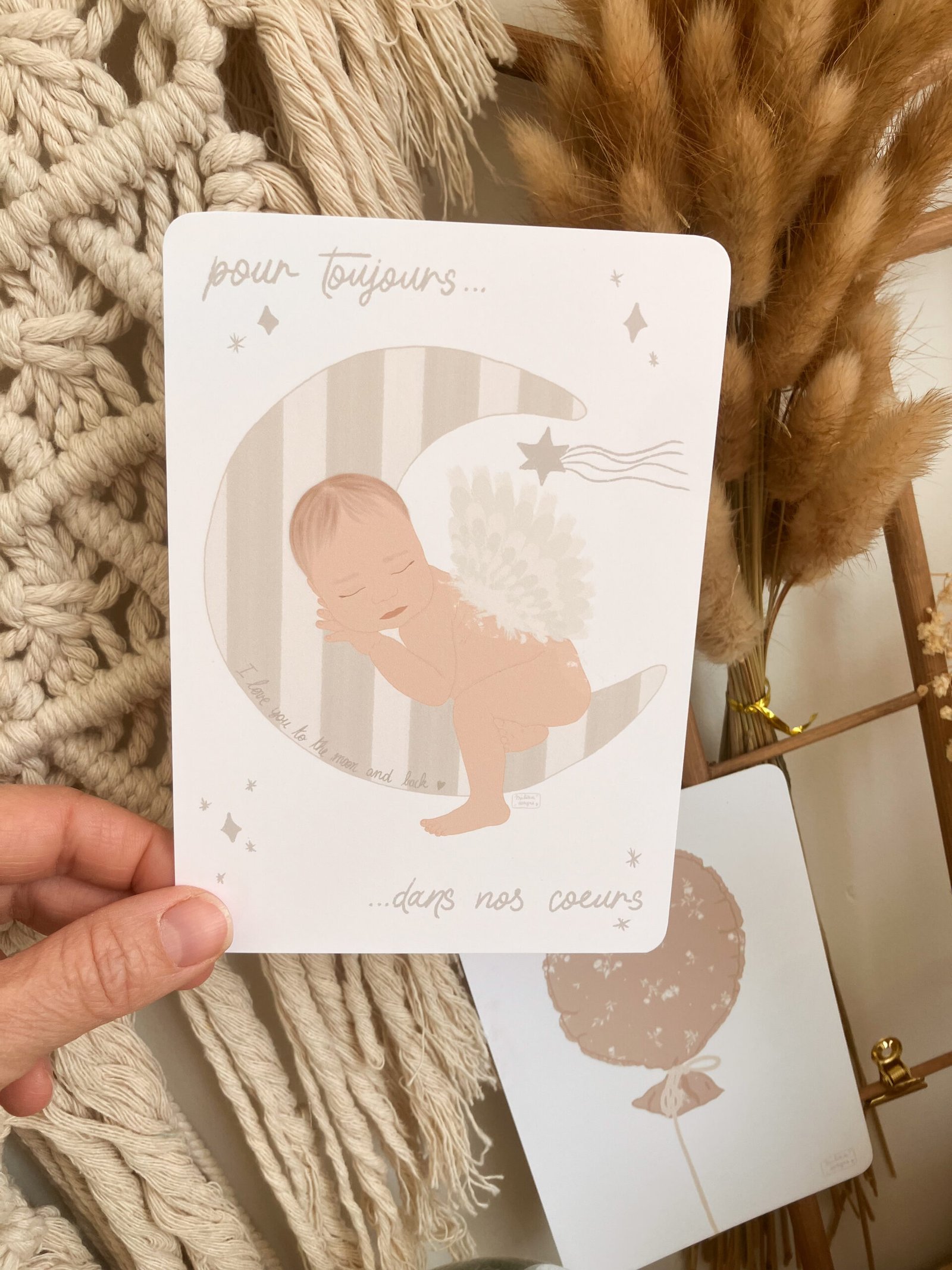 Carte Mon bébé ange – Image 9