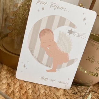 Carte Mon bébé ange