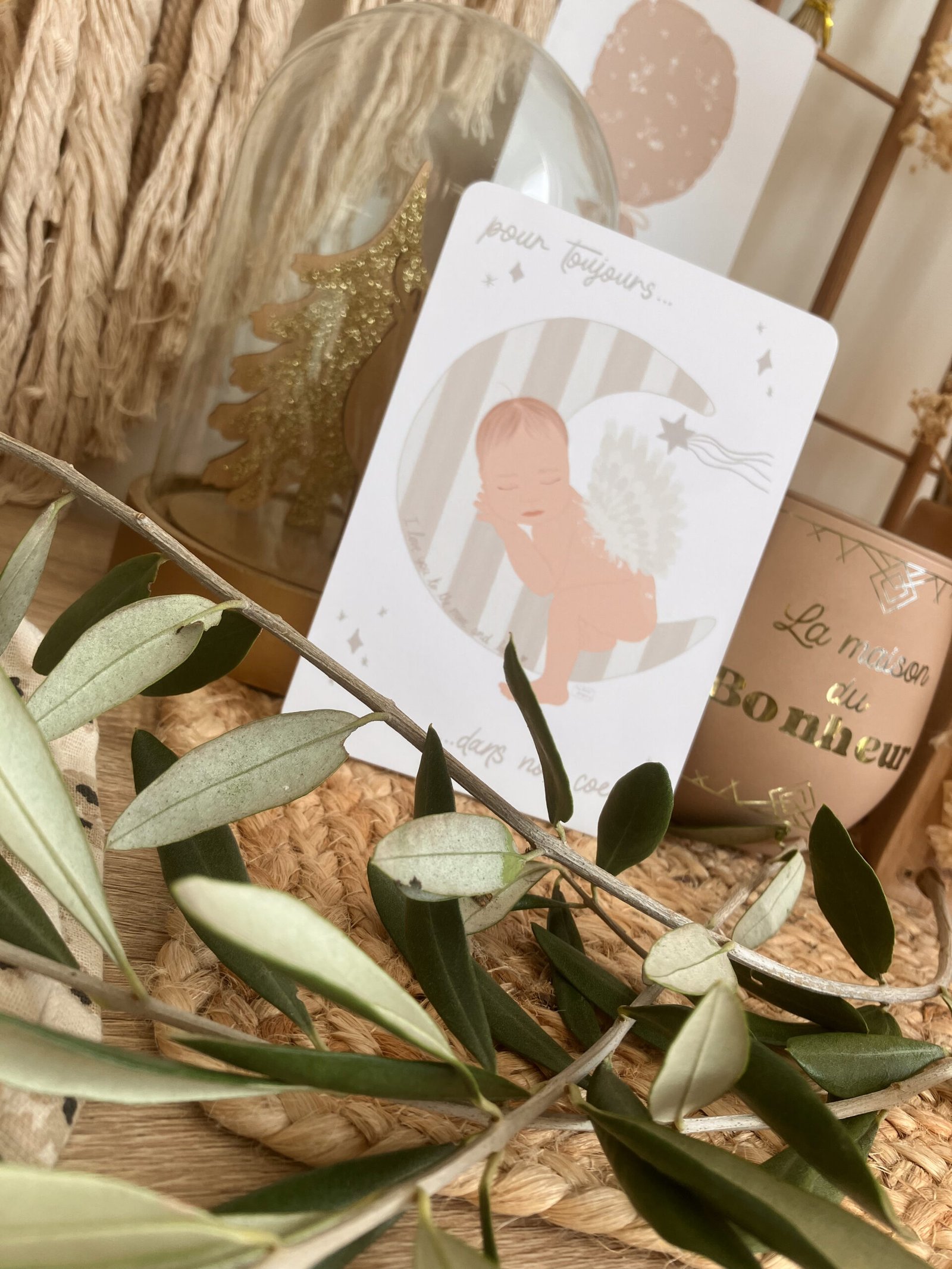 Carte Mon bébé ange – Image 5