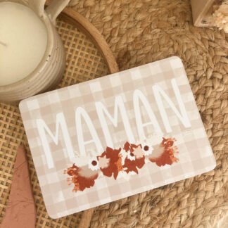 Carte Maman vichy