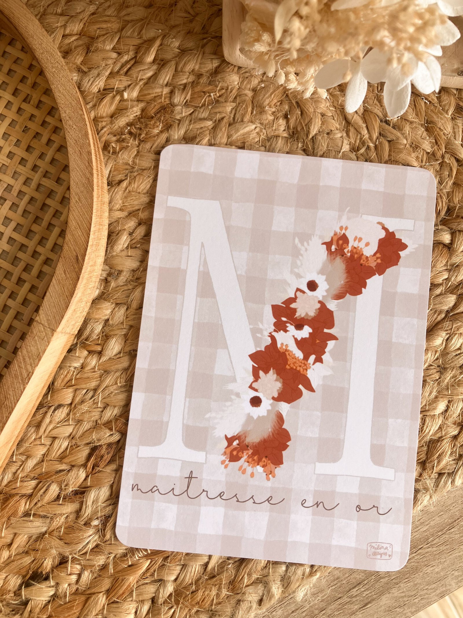 Carte Maîtresse en or