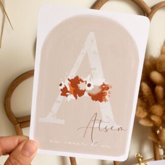 Carte Atsem au coeur d'or