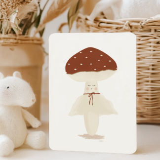 Carte mon hochet champignon