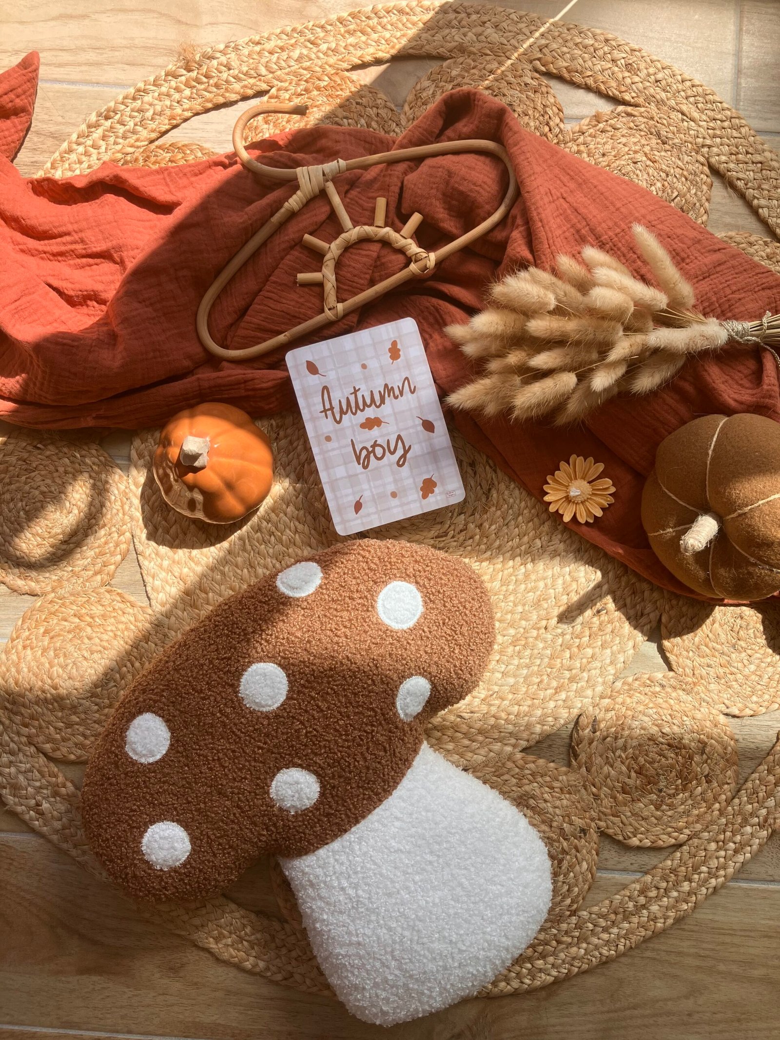 Carte Autumn baby, Autumn girl ou Autumn boy (texte au choix) – Image 3